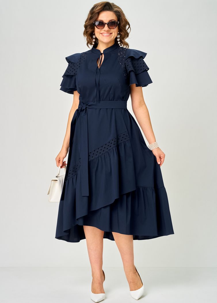 Платье EVA GRANT арт. 7297синее