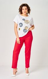 Брюки Rumoda 2289 красный