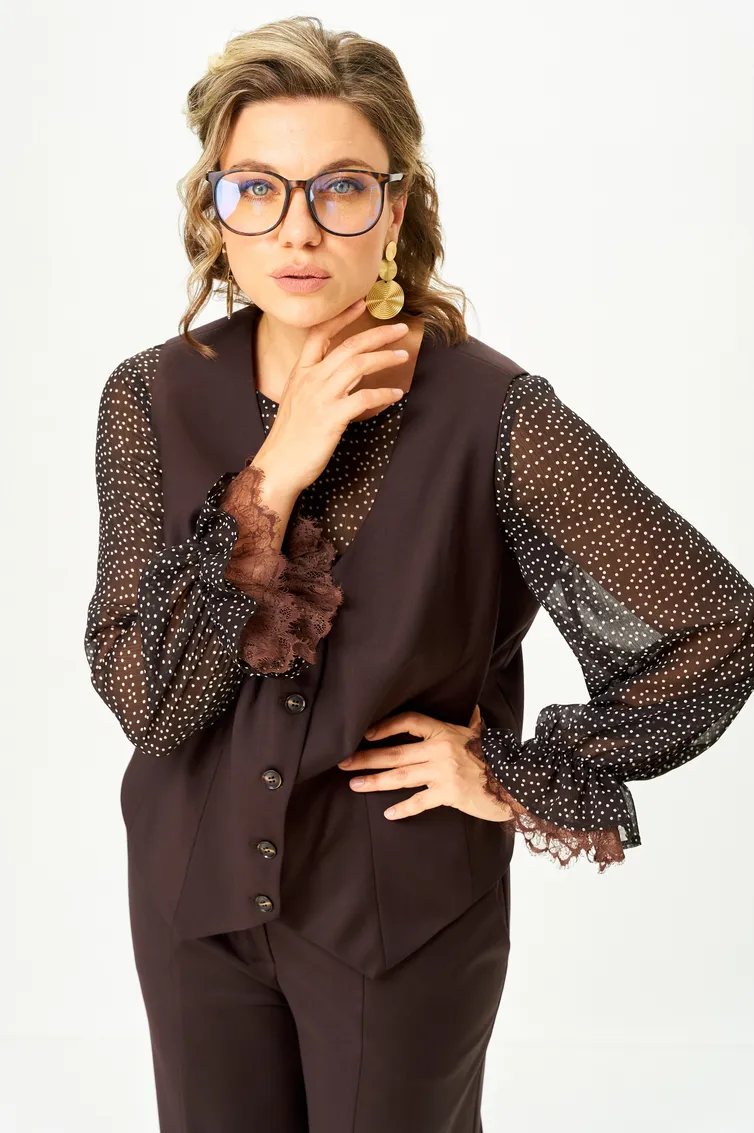 Suits & sets SOVA #11345 korichnevyj