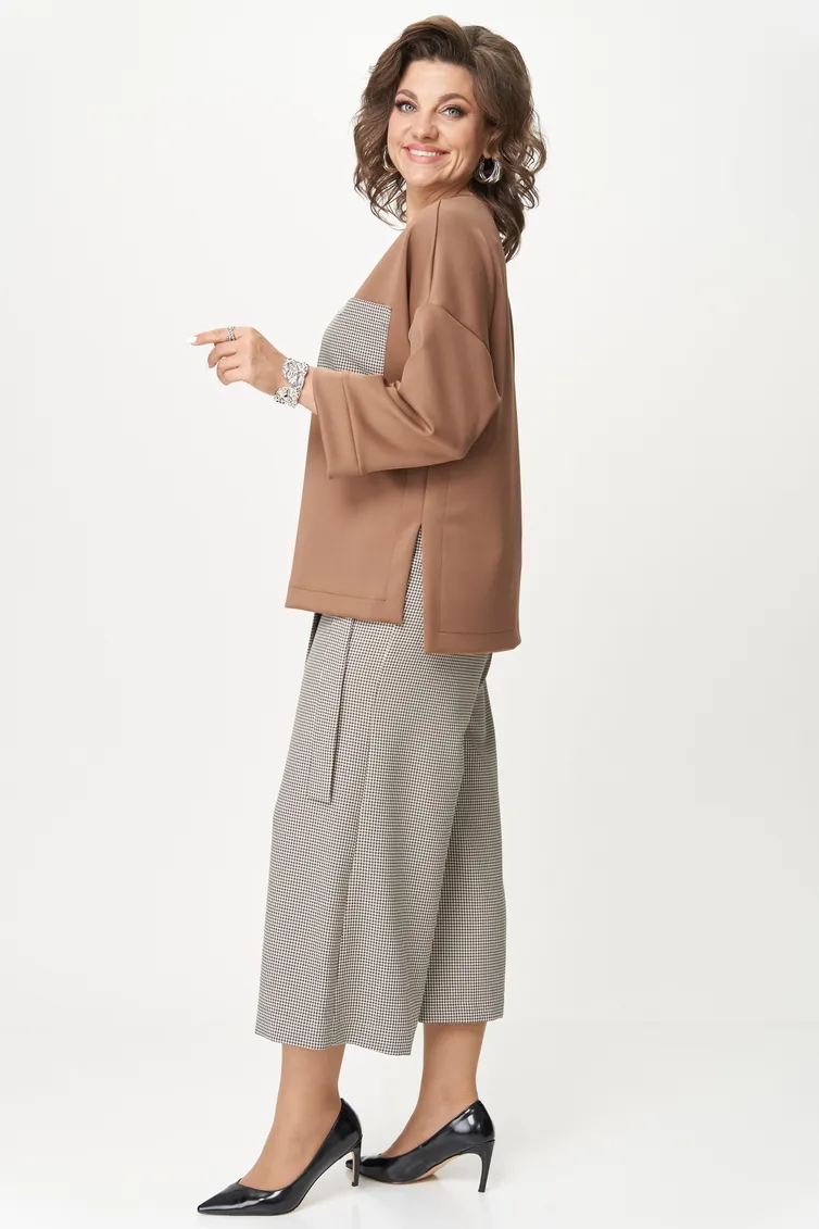 Костюм Michel Chic арт. 1362/2 корич. клетка