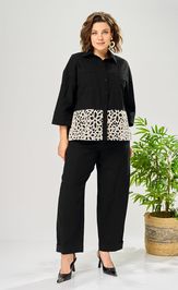 Костюм Ava fashion М-204 черный