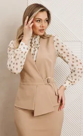 Zestaw Мода Юрс 26-2538 bezh