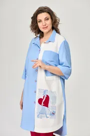 Zestaw SandyNA #13591 goluboj+krasnyj