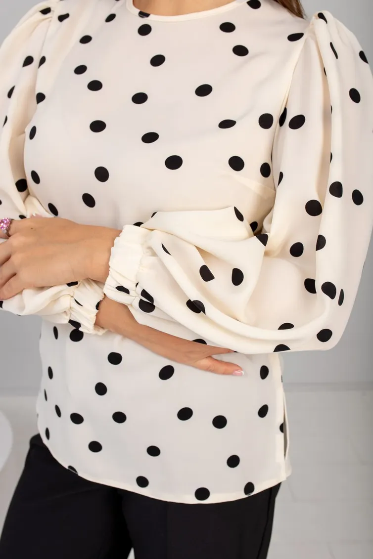 Blouse TOOK A LOOK & Angelika #TB-72-03 chernyj gorox