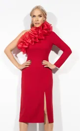 Платье CHARUTTI Королева соблазна (red)