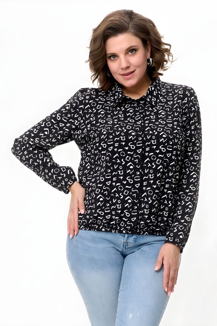 Blouse Abbi #4028 chernyj