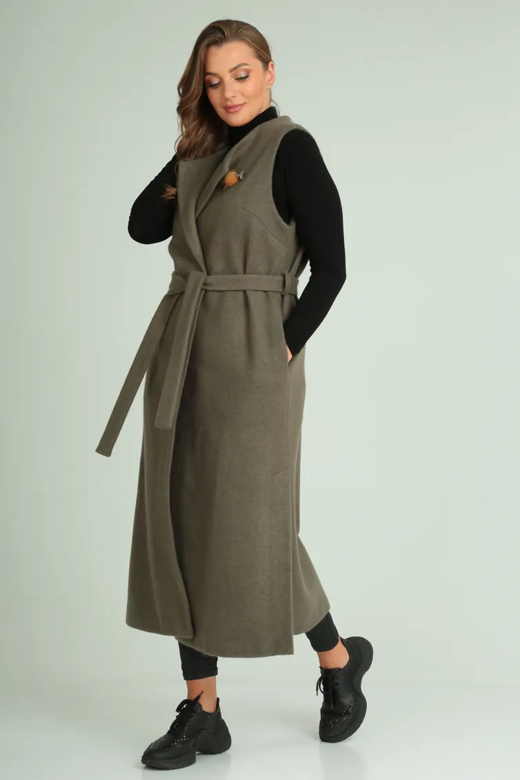 Жилет Michel Chic арт. 354 хаки