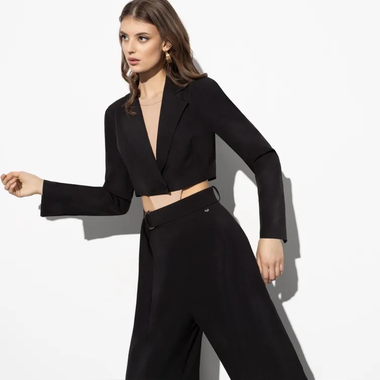 Żakiet CHARUTTI #Stilnaya sensaciya (black, nyu)