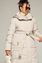 Coat Beautiful & Free #8012 kremovyj