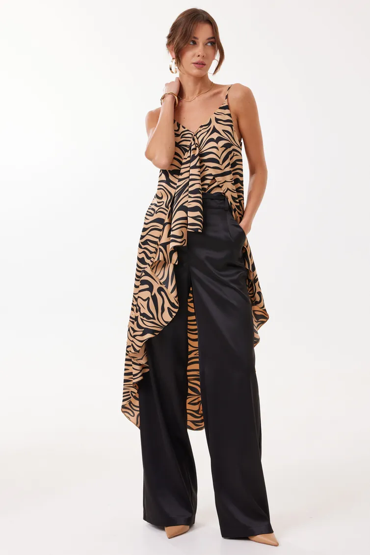 Do Góry Lyushe #4123 Bluza (karamel)