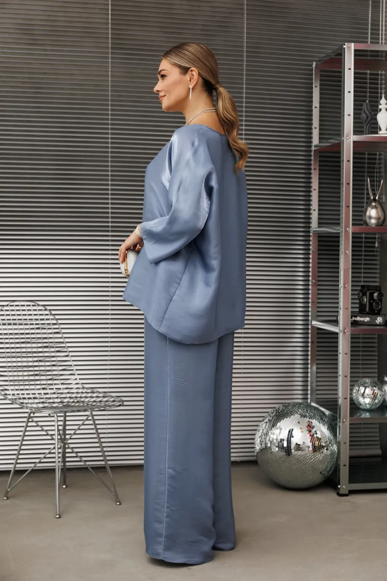 Костюм Anastasia арт. 1228.1 голубой жемчуг