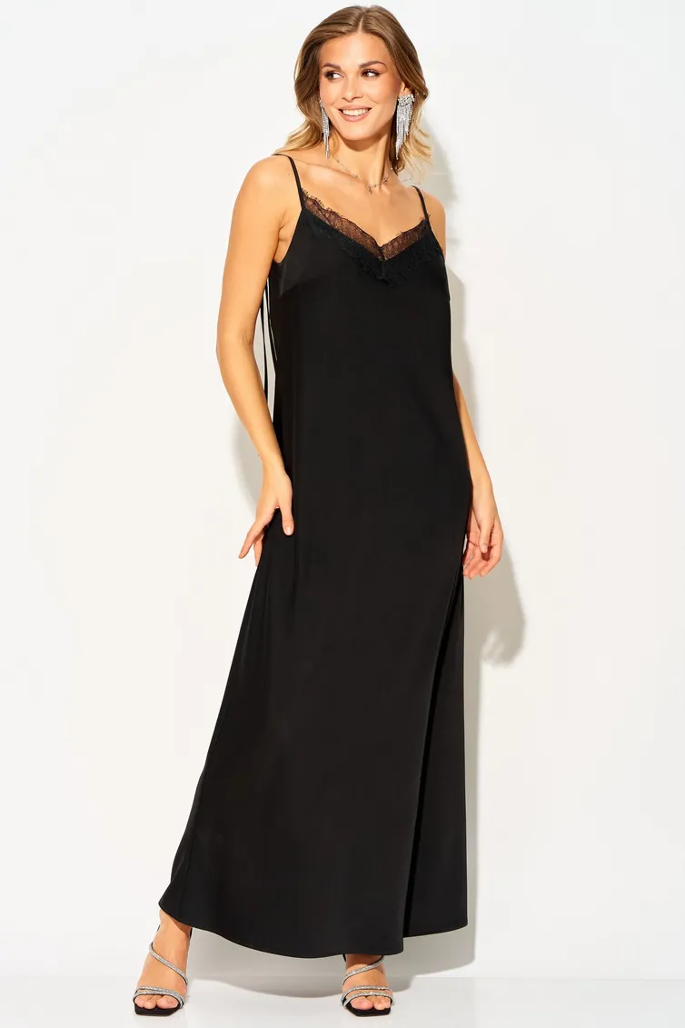 Dress LAIKONY #L-504-2 chernyj