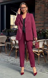Garnitur Dilana Vip 2152 marsala