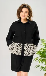 Костюм Ava fashion М-203 черный