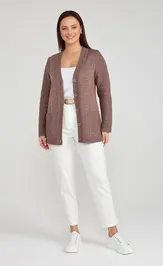 Sweter BONADI 2216 kapuchino