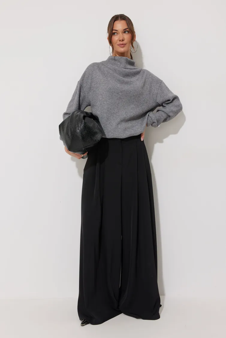 Jumper Lyushe #4269 seryj