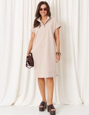 Sukienka PND #86183 bezhevyj