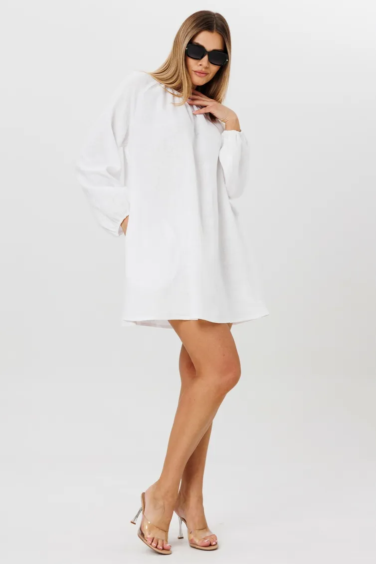 Sukienka Ma Cherie #9004 belyj
