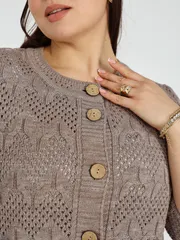 Sweter BONADI #2187 kapuchino