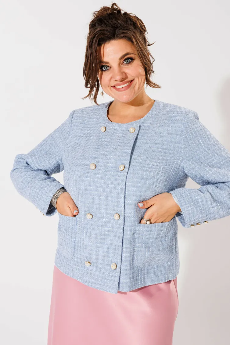 Blazer Anelli Laurel #1430 goluboj