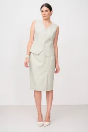 Skirt FASHION CENTRE #Psh-4136 evkalipt