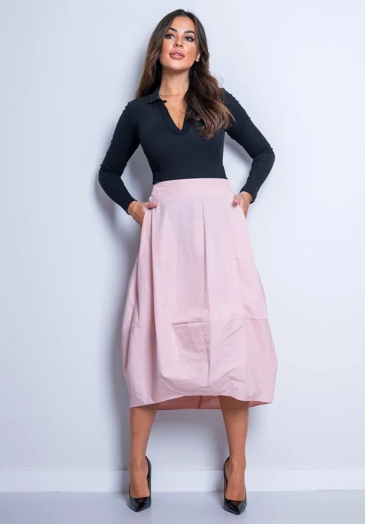 Skirt nika.pl #0504402 Sigma-44 rozovyj