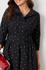 Платье PND арт. 89080 черный