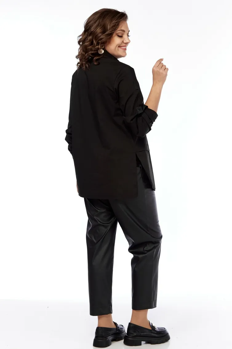 Garnitur Ladis Line #1539 chernyj