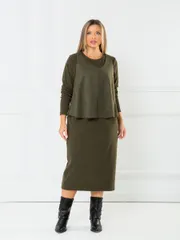 Zestaw NOVITA #1477 xaki