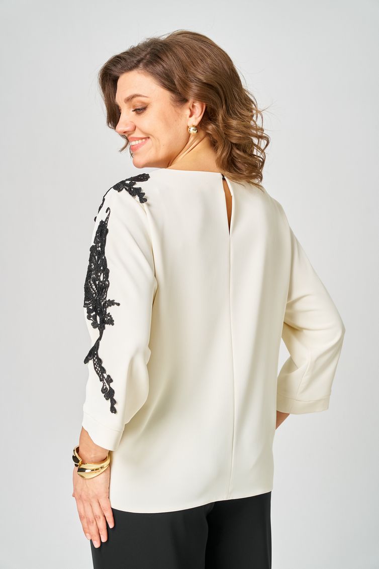 Блузка Rumoda арт. 2277 дл.р молочный