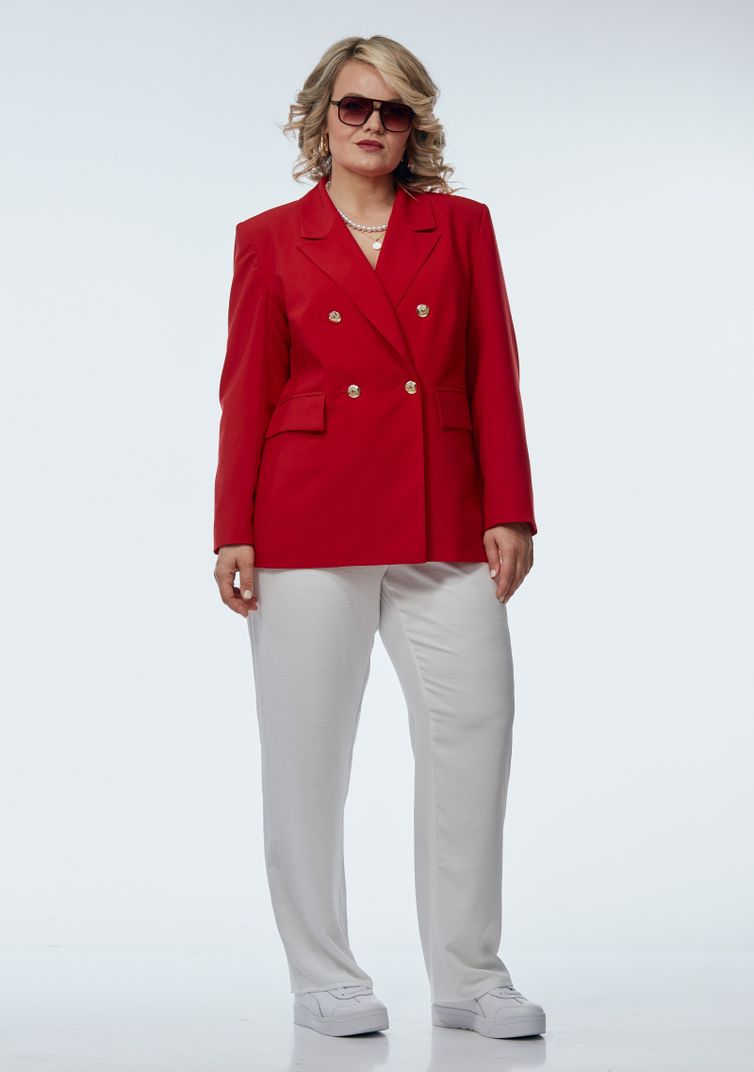 Костюм OVERYOU арт. 245 красный с белым