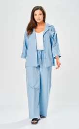 Костюм Ava fashion М-219 голубой