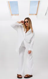Trousers Ma Cherie 2094 belyj