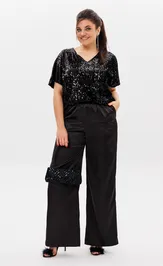 Trousers Anelli Laurel 1737 Blesk nochi