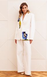 Костюм GIZART 5377 молочный с цветком