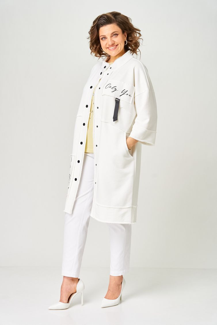 Кардиган Rumoda арт. 2019 молочный