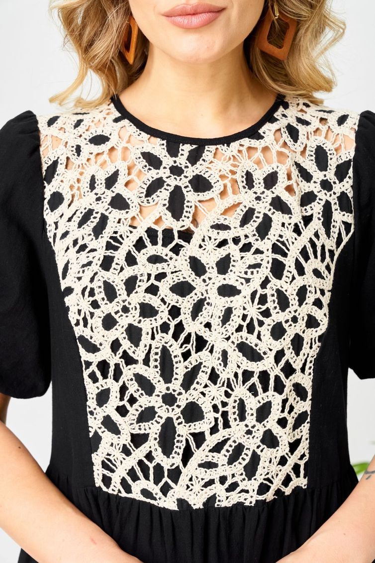 Платье Ava fashion арт. М-192 черный