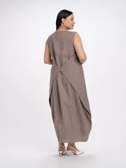 Sukienka FASHION CENTRE #L-4258/Kakao/170