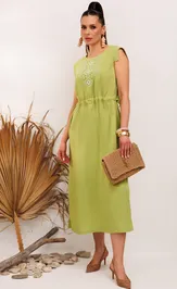 Платье Galean Style 894.2 салатовый
