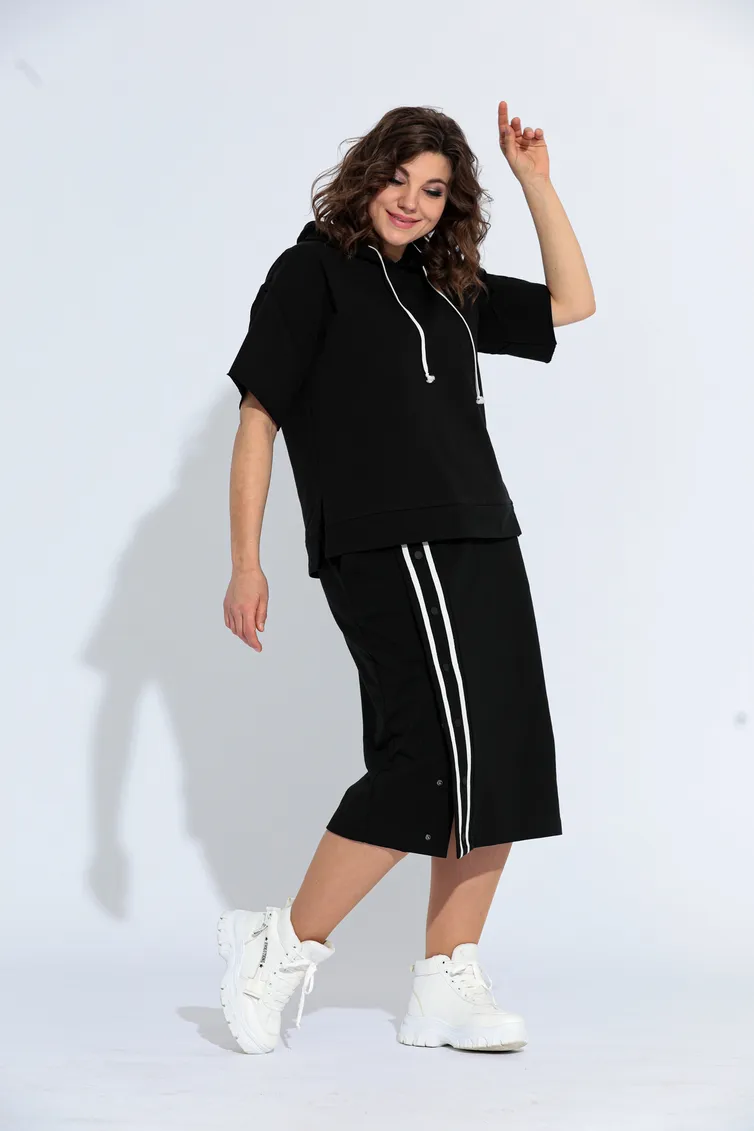 Bluzka BegiModa #4001 chernyj
