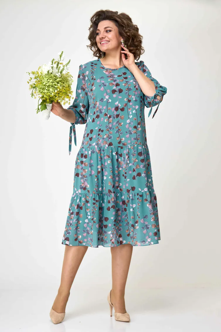 Sukienka Asolia #2583 lazur