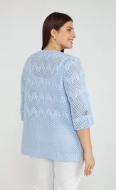 Sweter BONADI 2187 goluboj