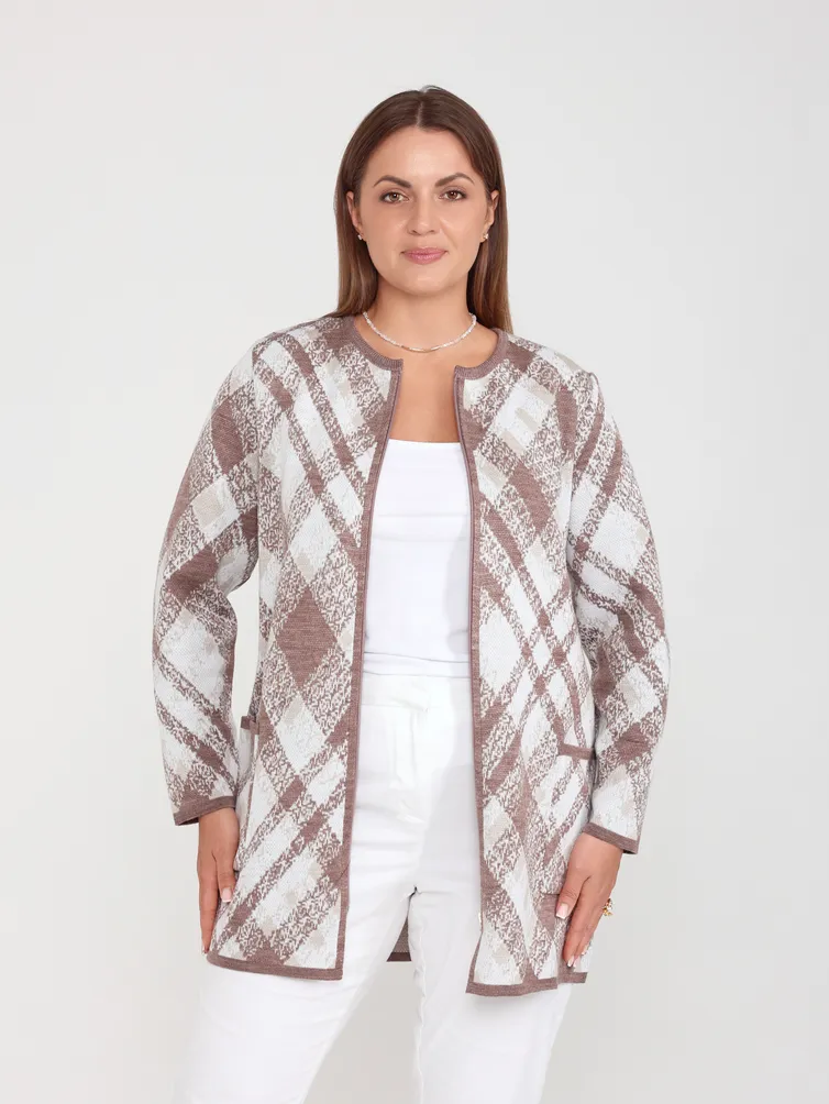 Sweter BONADI #2242 kapuchino