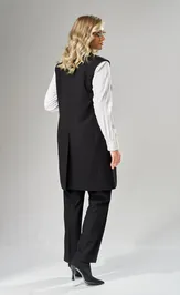 Waistcoat Ava fashion M-242 chernyj