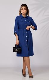 Платье LS 3768 василек