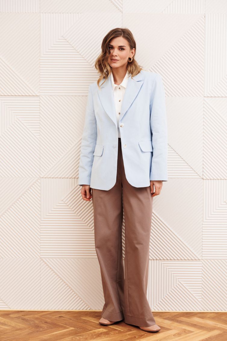 Żakiet GIZART #15377 goluboj dzhins