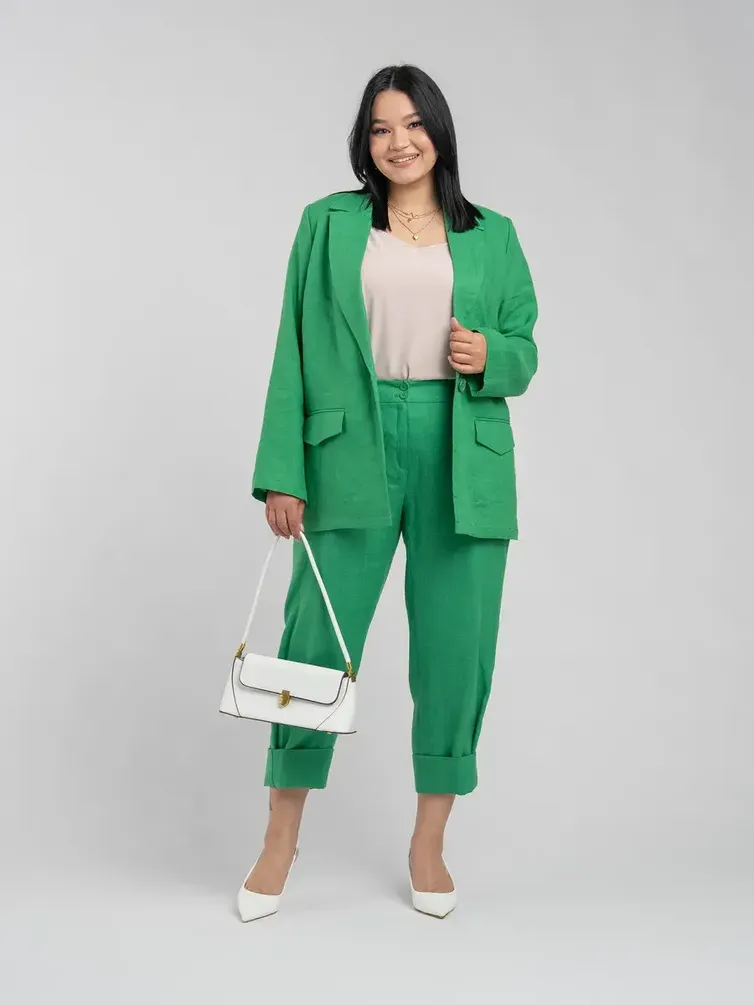 Żakiet FASHION CENTRE #L-3957/Zelenyj