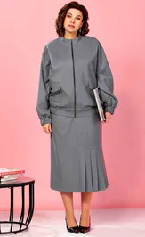 Костюм Ava fashion М-179 серый