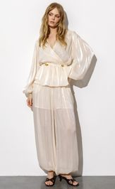 Блуза Pirs 6736 кремовый