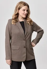 Żakiet BelElStyle #203-278 korichnevyj